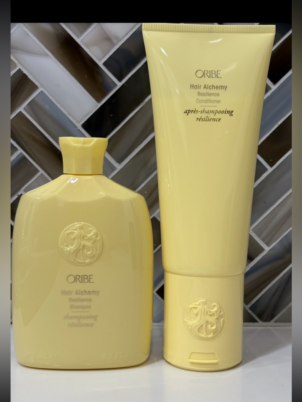 Oribe Hair Alchemy Resilience Shampoo & Conditioner Retail Duo Set
